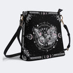 Tarot Skull Butterfly Print - Bucket Bag