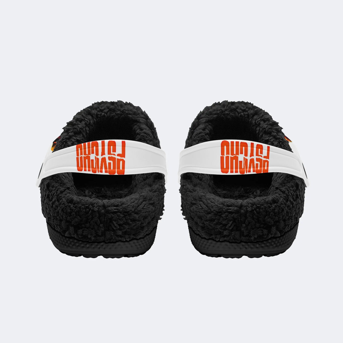 Horror Graphic - Fur Lined Slippers