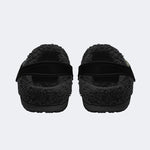 City of the Living Dead Print - Fur Lined Slippers/Sandals