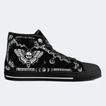 Classic Death Moth Vintage Print - High Top Canvas