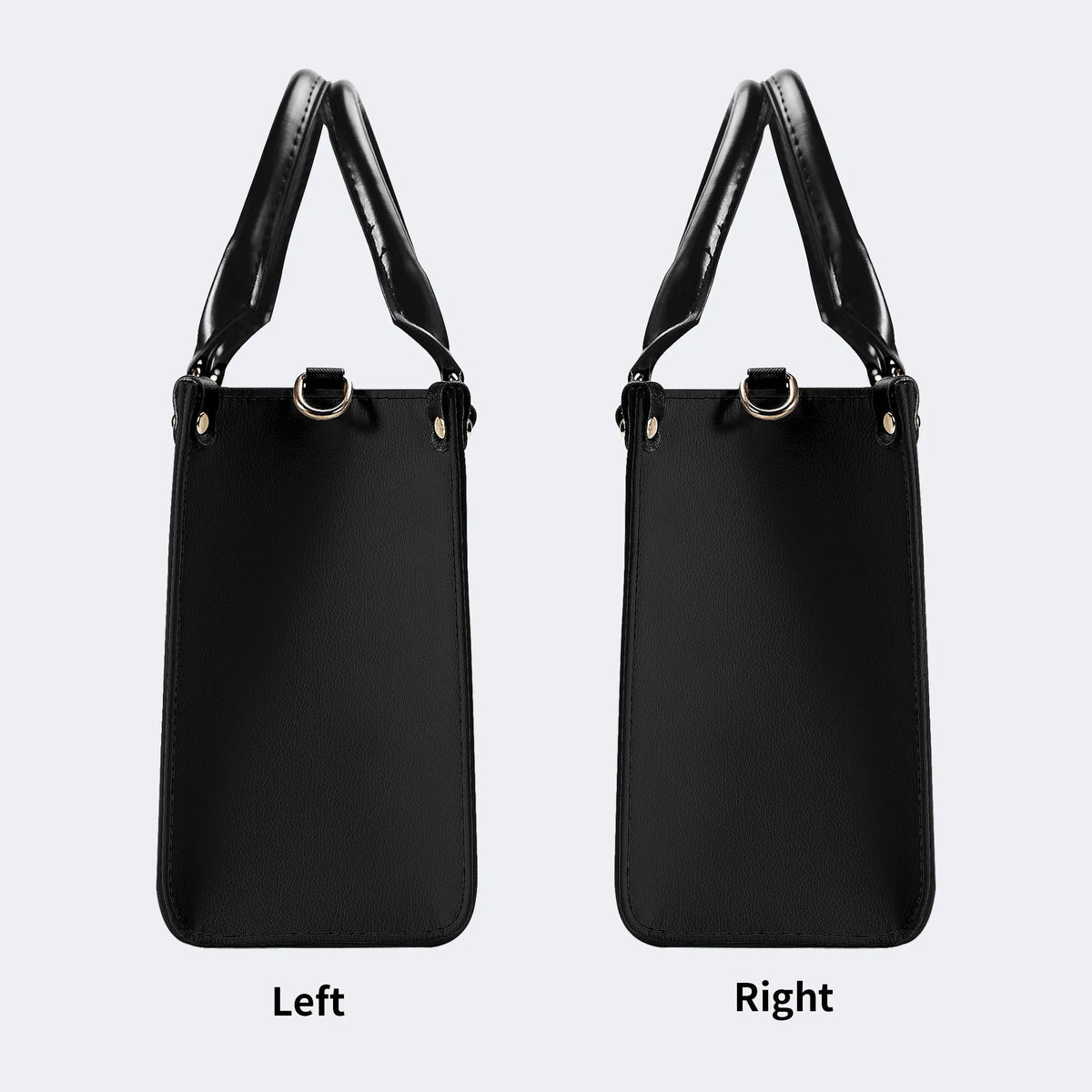 Tarot Skull Butterfly Print - Leather Handbag