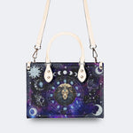 Leo Starry Sky - Leather Handbag