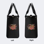 Snake&Tiger Print - Leather Handbag