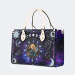 Shooter's Starry Sky - Leather Handbag