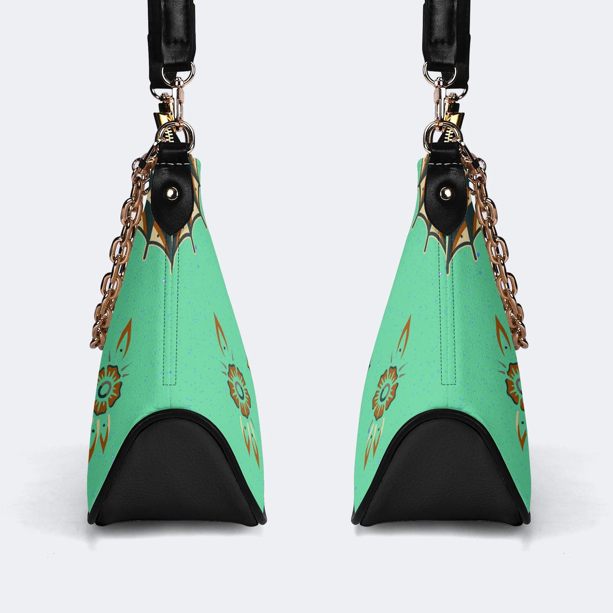 Happy St. Patrick's Day - Leather Crossbody Bag