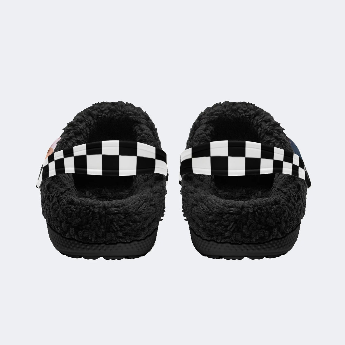 Horror Movie Vintage Graphic - Fur Lined Slippers