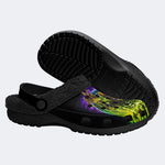 Unisex More Brains Print - Fur Lined Slippers/Sandals