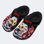 Unisex Horror Terrifier Print - Fur Lined Slippers/Sandals
