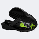 Creature From The Black Lagoon Print - Fur Lined Slippers/Sandals