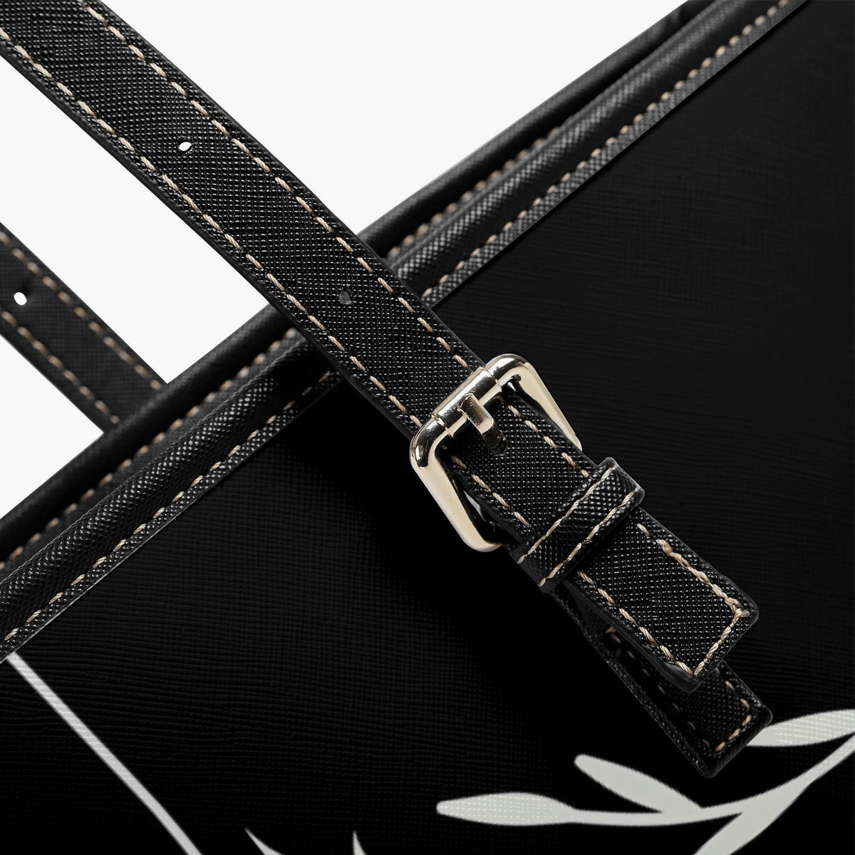 Death Moth Vintage Print - Leather Shoulder Bag