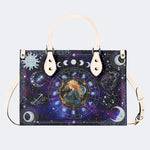 Shooter's Starry Sky - Leather Handbag