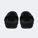 Creature From The Black Lagoon Print - Fur Lined Slippers/Sandals