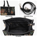 Snake&Tiger Print - Leather Handbag
