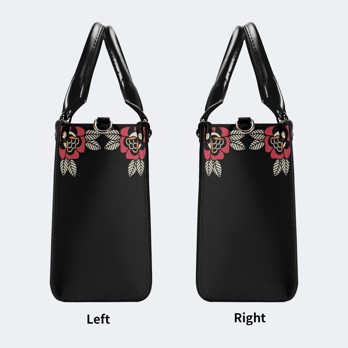 Cowboy Frog Print - Leather Handbag