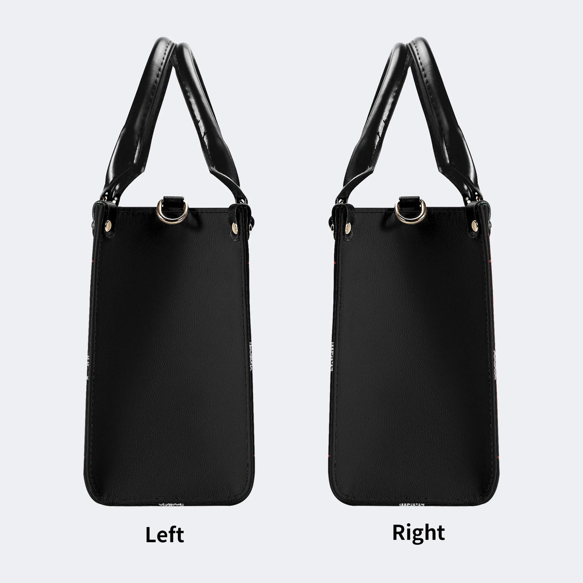 Fire Tiger Traditional Tattoo Print - Leather Handbag