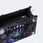 Libra Starry Sky - Leather Handbag