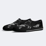 Classic Death Moth Vintage Print - Slip On Shoes