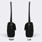 Traditional Bats Print - Leather Satchel Bag