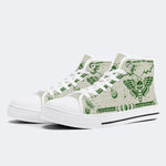 Classic Death Moth Vintage Print - High Top Canvas