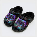 Void Mushroom Altar Fleece-Lined Clogs