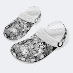 Halloween Fruit Brute - Fur Lined Slippers/Sandals