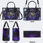 Shooter's Starry Sky - Leather Handbag