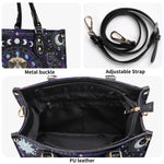 Leo Starry Sky - Leather Handbag