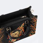 Unisex Monkey Print - Leather Handbag