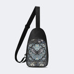 Gothic Bat Print - Chest Bag