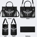 Surreal Death Moth - Leather Handbag