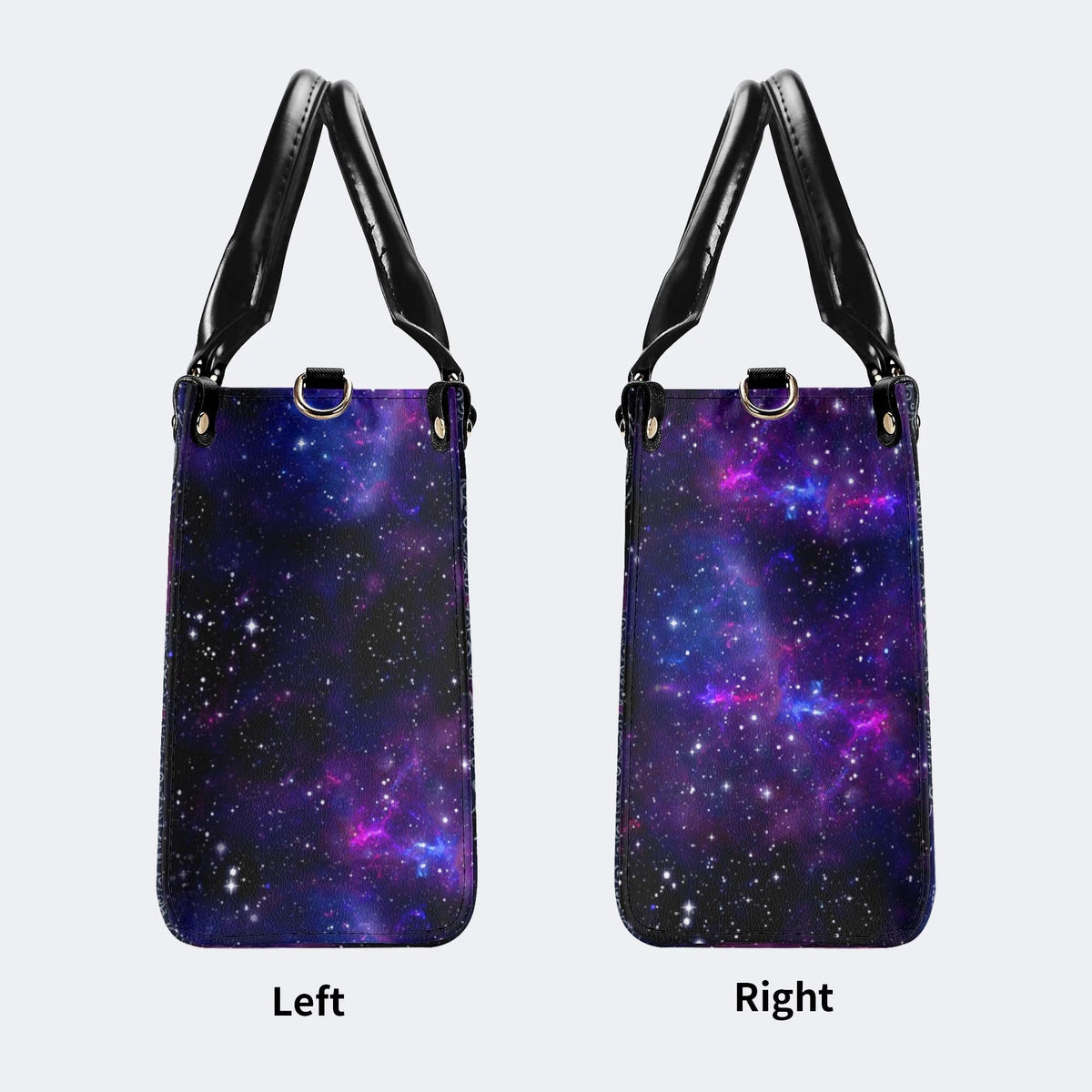 Virgo Starry Sky - Leather Handbag