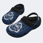 Quint's Shark Fishing Jaws Print - Fur Lined Slippers/Sandals