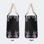 Unisex Devil Art Print - Leather Handbag