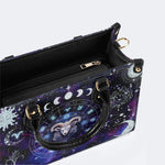 Aries starry sky - Leather Handbag