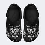 Death Moth Vintage Print - Slippers/Sandals