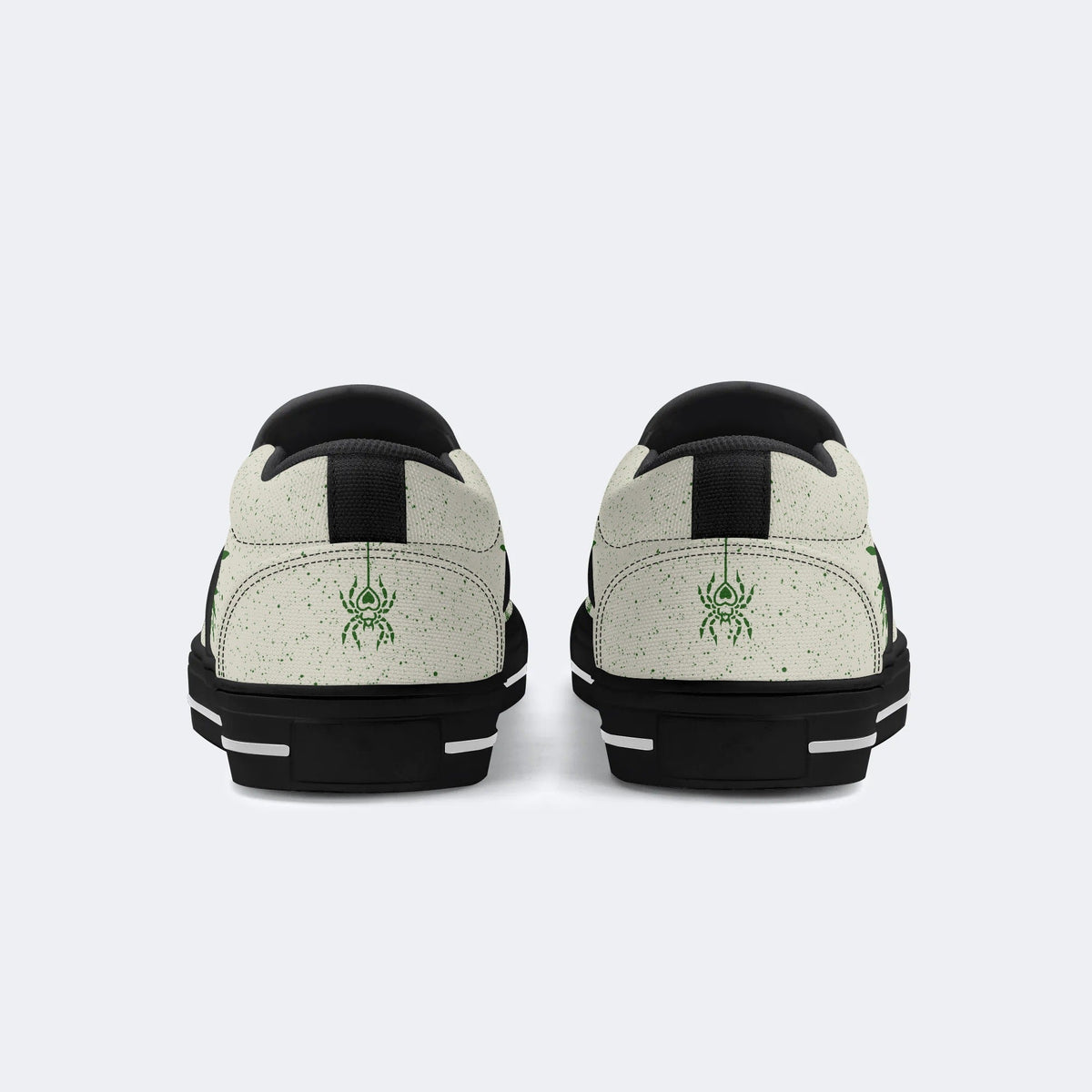 Classic Death Moth Vintage Print - Slip On Shoes