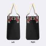 Cowboy Frog Print - Leather Handbag