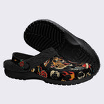 Old School Tattoos Art Print Fleece-Lined Clogs