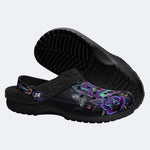 Traditional Totem Print Clogs