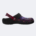 Abyssal Forest Moth Print Clogs