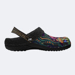 Mysterious Mushroom Forest Print Clogs