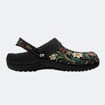 Luxury Boho Mushroom Print Clogs