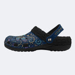 Vintage Dragonfly Print Clogs