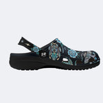 Old School Tattoos Art Print Fleece-Lined Clogs