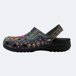 Mysterious Mushroom Forest Print Clogs