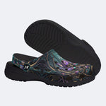 Mystic Mushroom Forest Print Clogs
