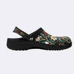 Luxury Boho Mushroom Print Clogs