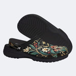 Luxury Boho Mushroom Print Clogs