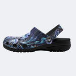 Bioluminescent Jellyfish Print Clogs