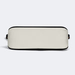 Eyes & Heart Print - Leather Crossbody Bag